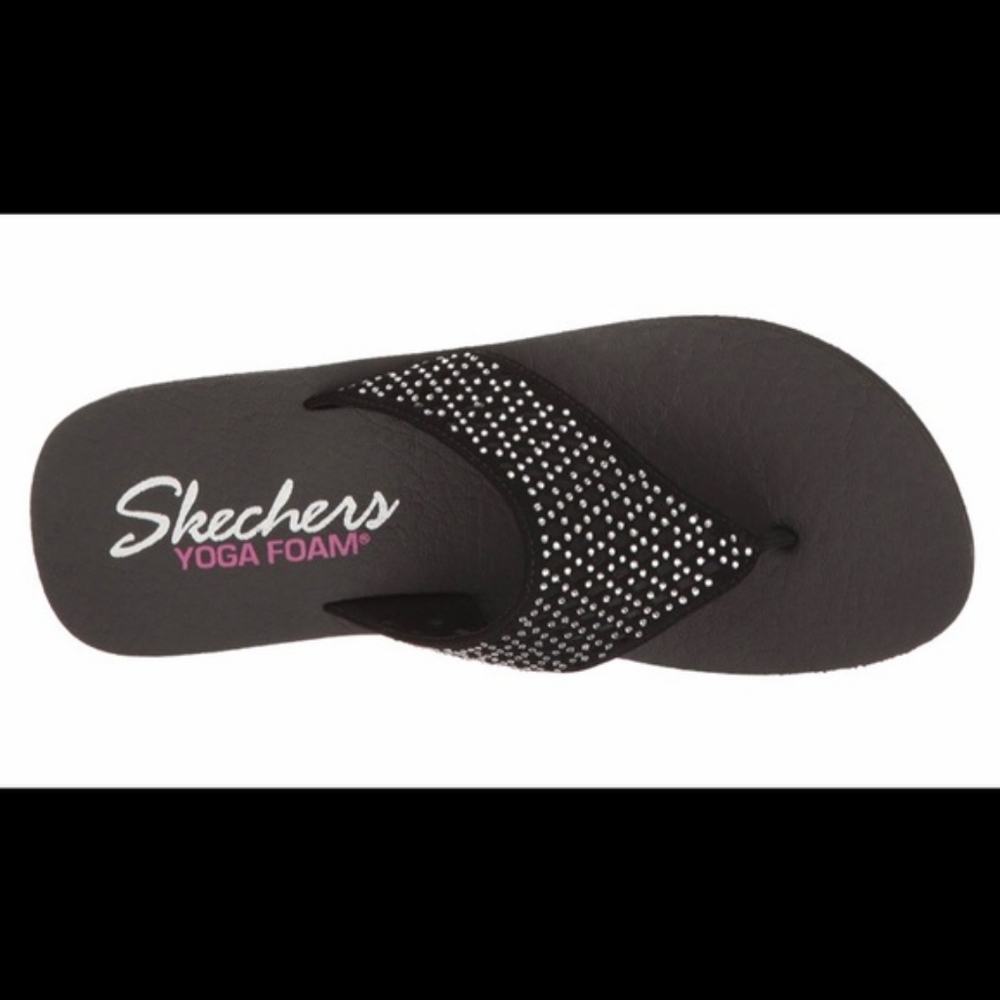 Sketchers Yoga Foam Flip Flops Size 9